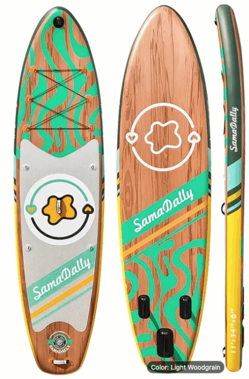 SamaDally by AiSun 11ft All Around Paddle Board (Extra Wide)